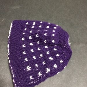 Reversible Double Thick Messy Bun Winter Hat